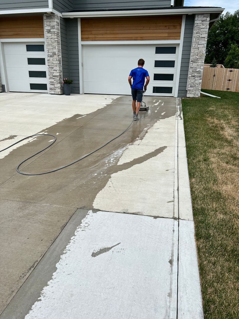 Concrete Cleaning  ReadyClean Exterior Services